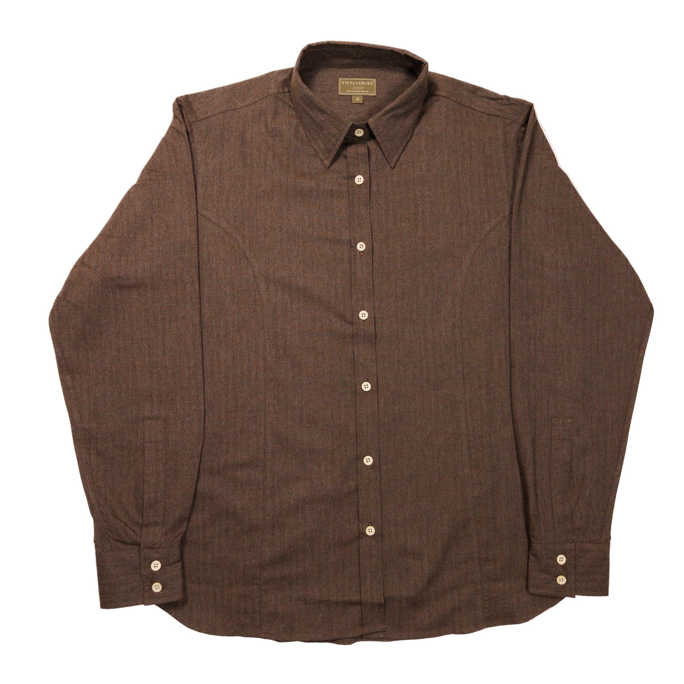 Women's Moorland Brown Shooting Shirt