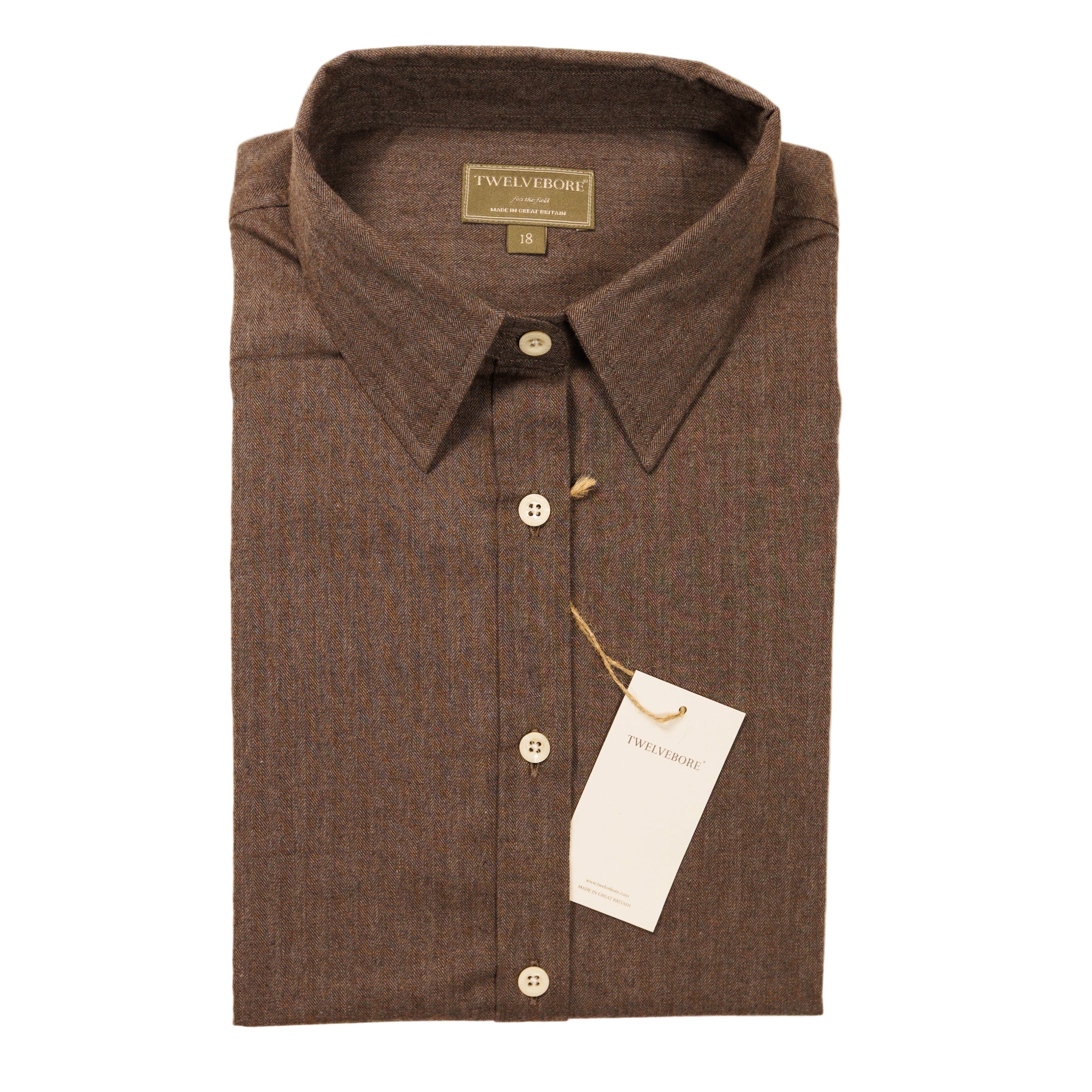 Women's Moorland Brown Shooting Shirt