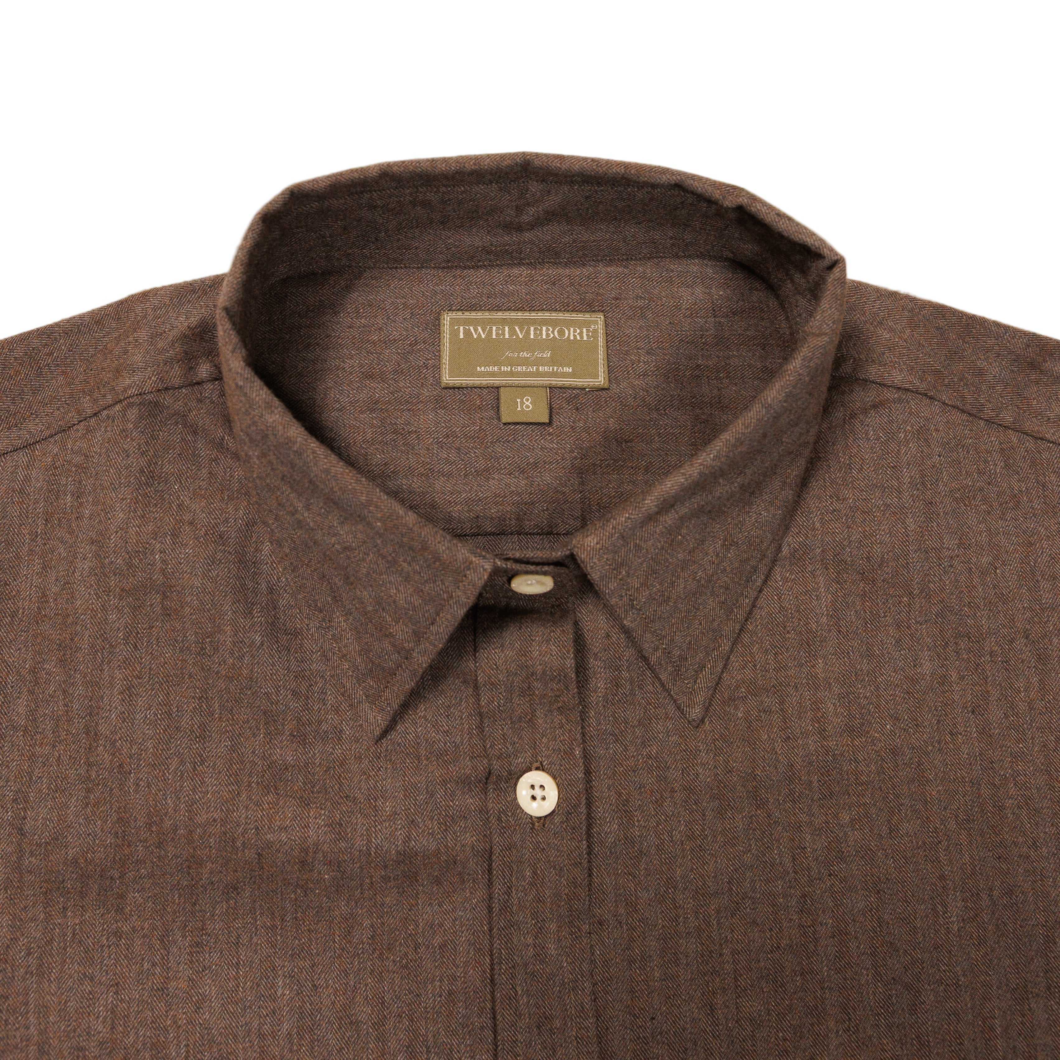 Women's Moorland Brown Shooting Shirt